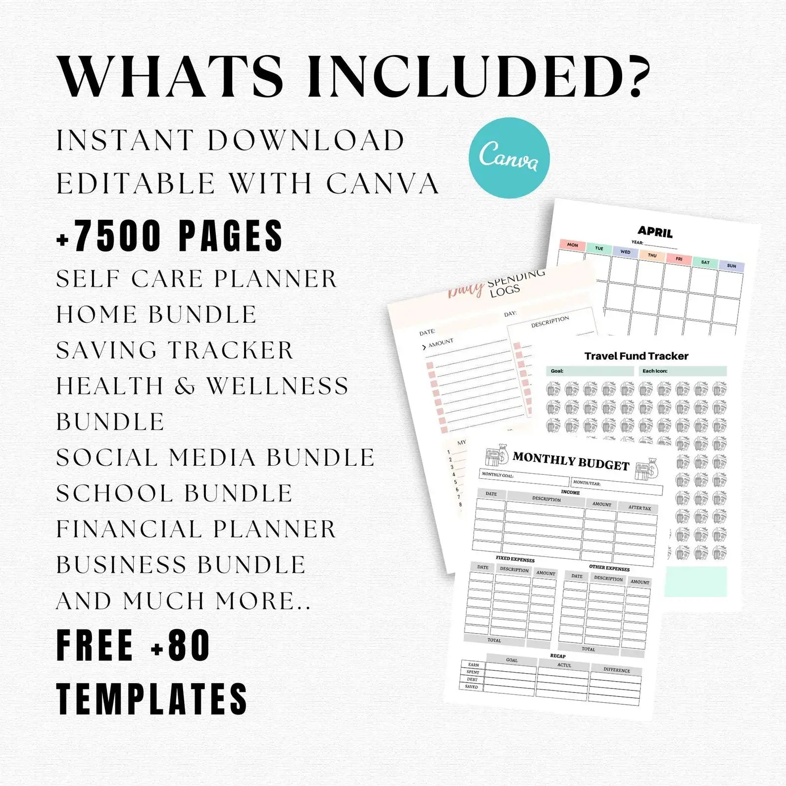 9000+ CANVA TEMPLATES