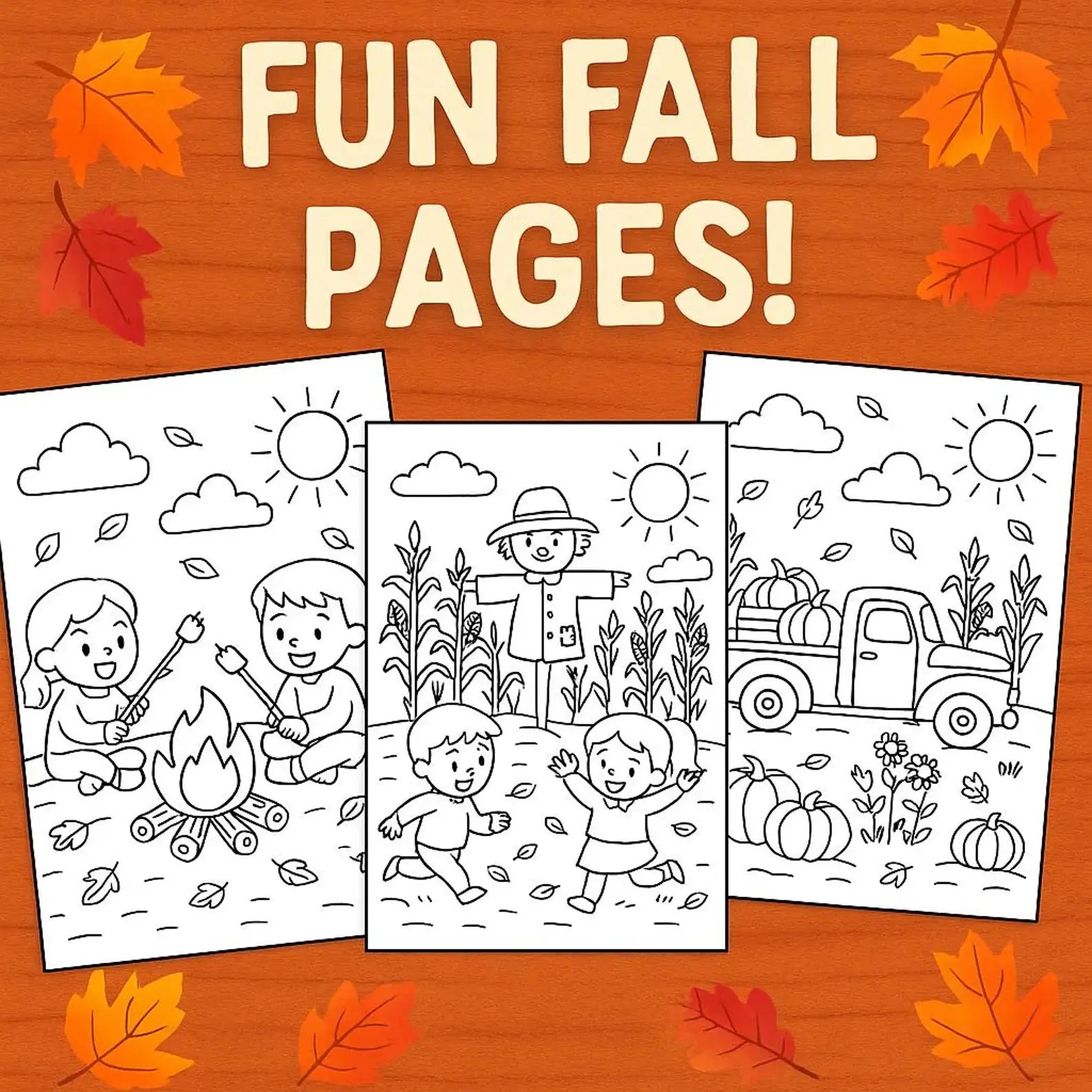 COLORING BOOK TEMPLATE