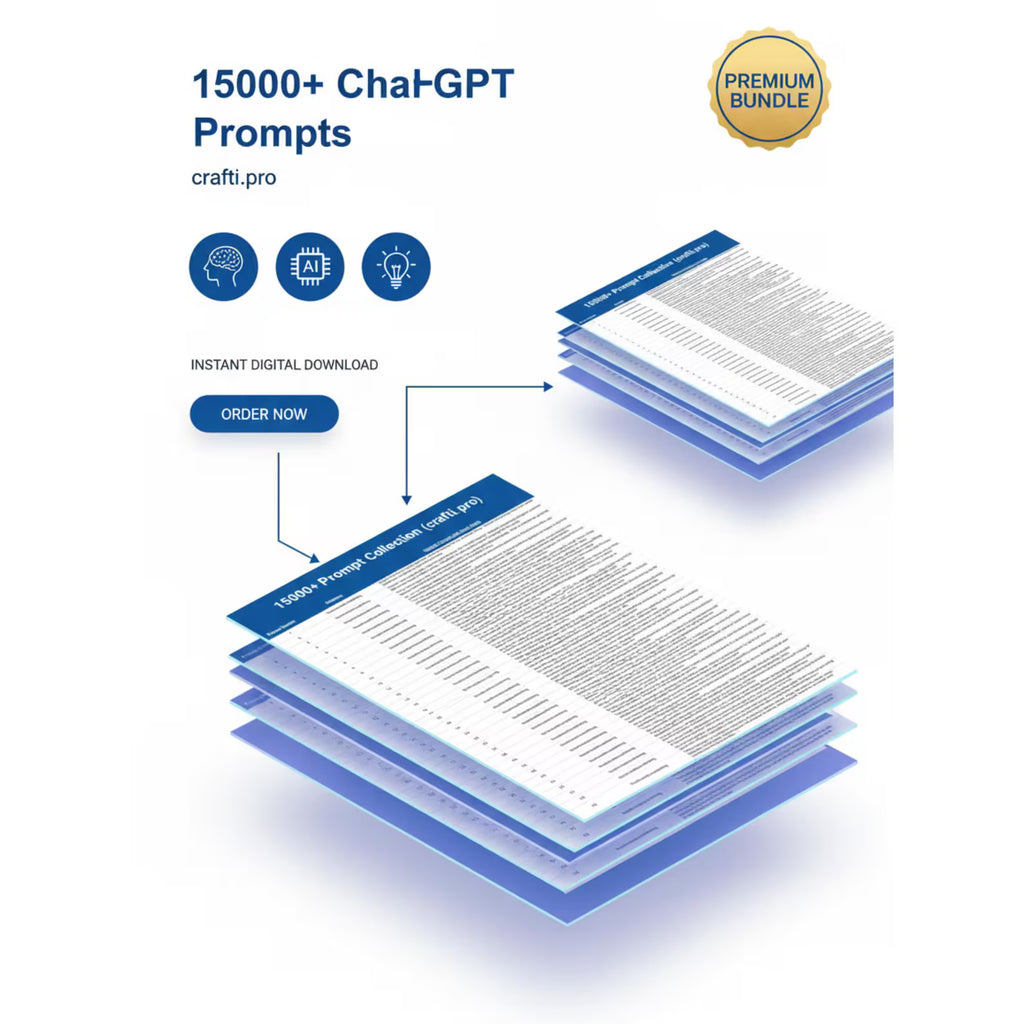 15.000+ ADVANCED CHATGPT PROMPTS